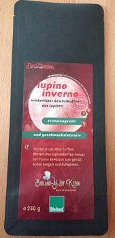 Bioland Lupino inverno, Gewürzkaffee (Kaffeealternative aus Süßlupinen) 250g