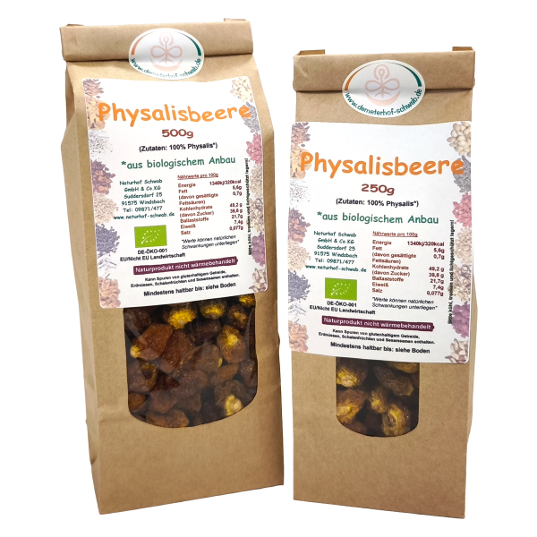 Bio Physalisbeere getrocknet