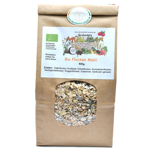 Bio Flocken Müsli