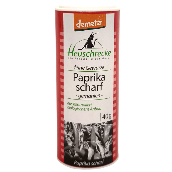 Demeter Paprika sehr scharf -gemahlen- 40g