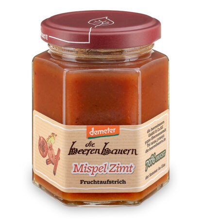 Demeter Mispel-Zimt Fruchtaufstrich 200g