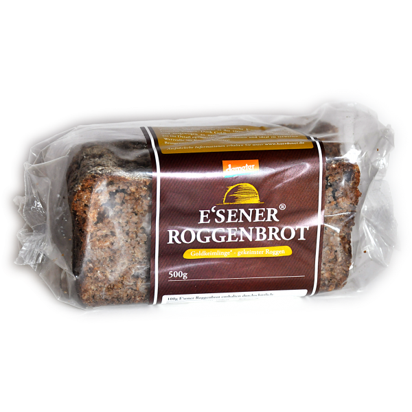 Demeter Bio E´sener Brot aus gekeimten Roggen