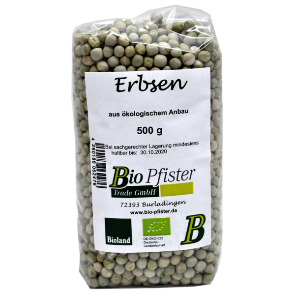 Bioland Erbsen