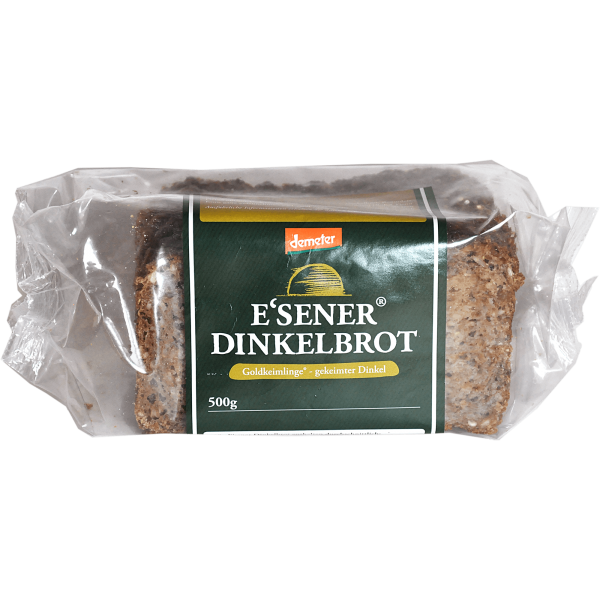 Demeter Bio E´sener Brot aus gekeimten Dinkel