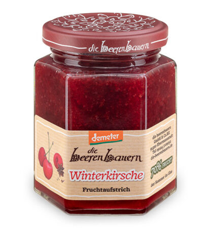 Demeter Bio Winterkirsche Fruchtaufstrich 200g