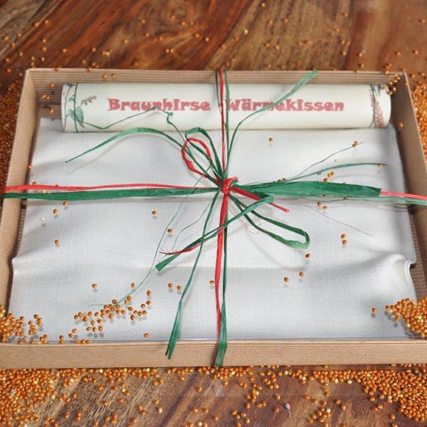 Braunhirse Wärmekissen