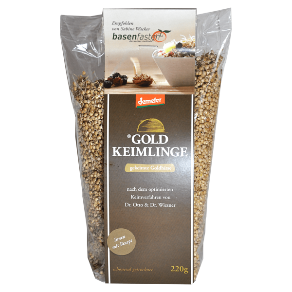 Demeter Bio Goldhirsekeimlinge
