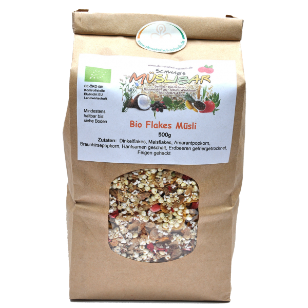 Bio Flakes Müsli