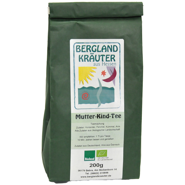 Bioland Mutter-Kind-Tee Kräuterteemischung Bergland Kräuter