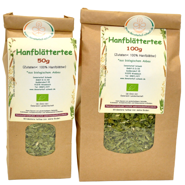 Bio Hanfblättertee