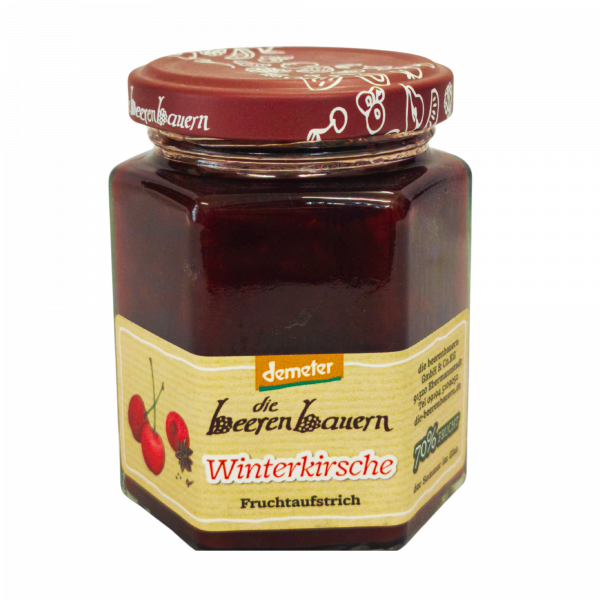 Demeter Bio Winterkirsche Fruchtaufstrich 200g