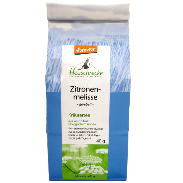 Demeter Zitronenmelisse gerebelt Tee 40g