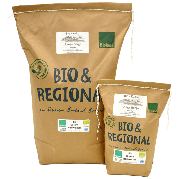 Bioland Durum Hartweizen Körner