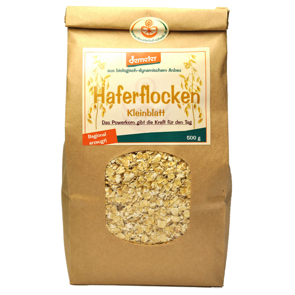 Demeter Bio Haferflocken Kleinblatt