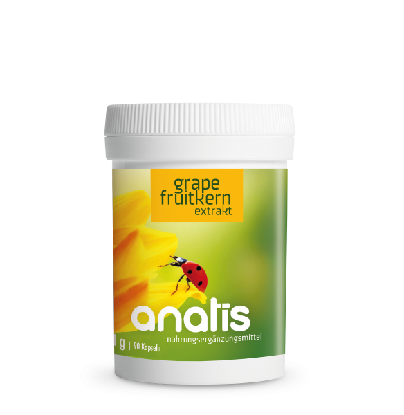 Grapefruitkernextrakt Anatis Nahrungsergänzungsmittel 90 Kapseln