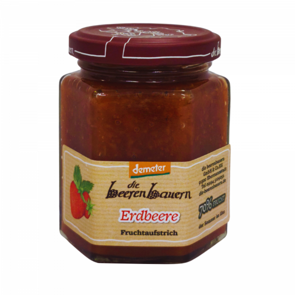 Demeter Bio Erdbeere Fruchtaufstrich 200g