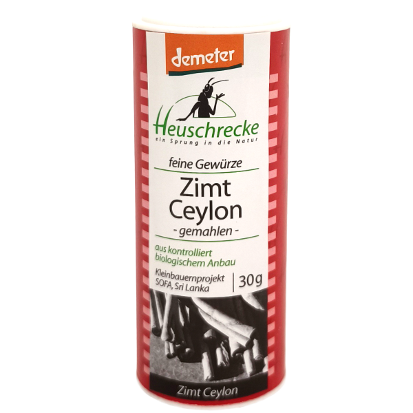 Demeter Zimt Ceylon gemahlen 30g