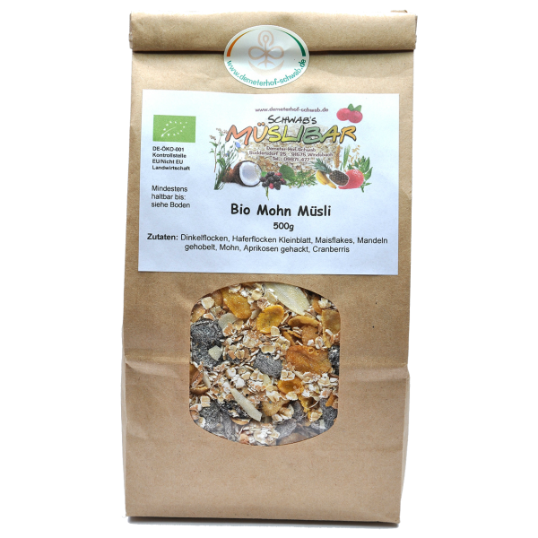 Bio Mohn Müsli