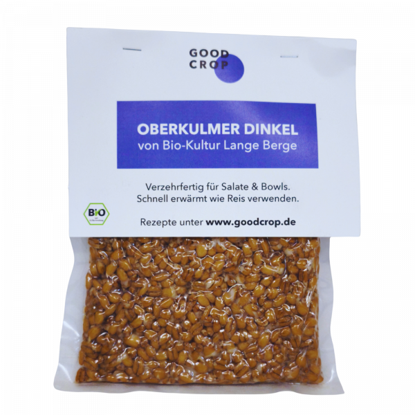Bio Dinkel (Oberkulmer Rotkorn) Verzehrfertig 250g