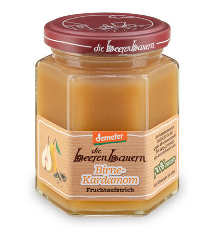 Demeter Bio Birne-Kardamon Fruchtaufstrich 200g