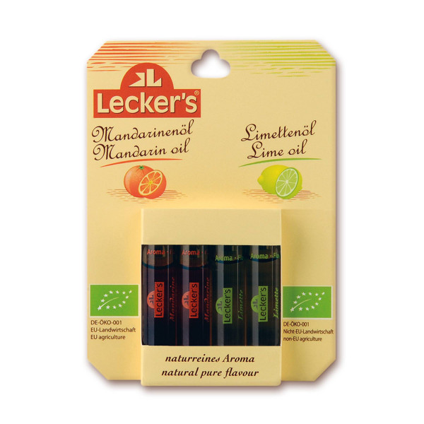 Lecker´s Bio Mandarinen + Limettenöl je 2x2ml