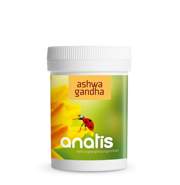 Ashwagandha Anatis Nahrungsergänzungsmittel 90 Kapseln