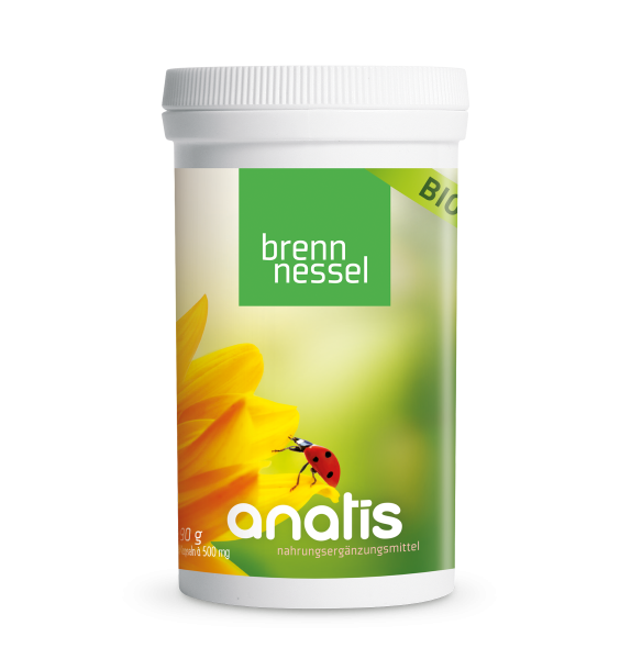 Brennnessel BIO Anatis Nahrungsergänzungsmittel 180 Kapseln