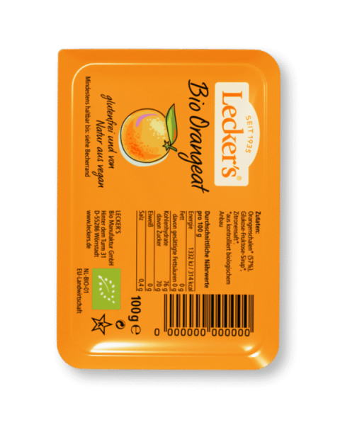 Lecker´s Bio Orangeat 100g