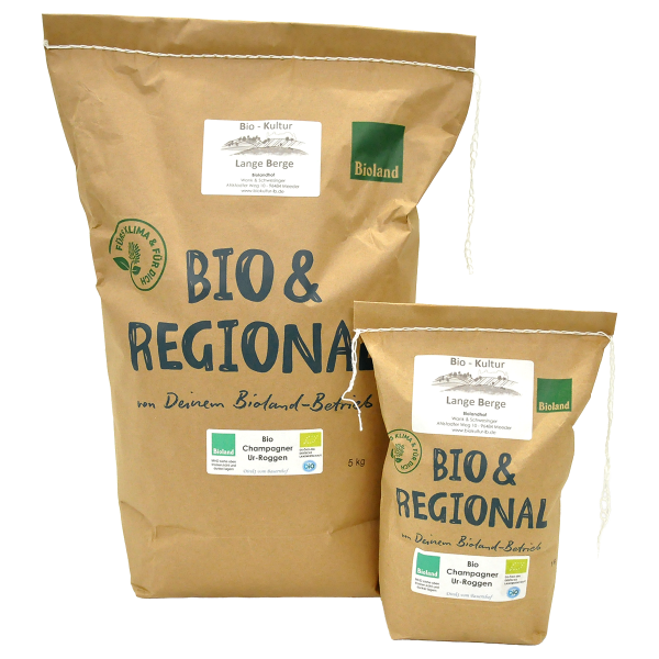 Bioland Champagner Ur-Roggen Körner