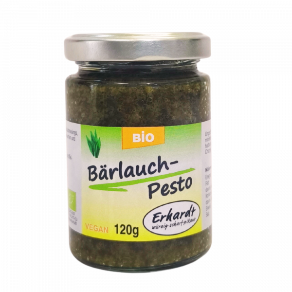 Bio Bärlauch Pesto im Glas 120g