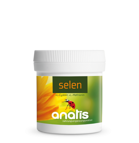 Selen +L-Cystein +L-Methionin Anatis Nahrungsergänzungsmittel 60 Kapseln