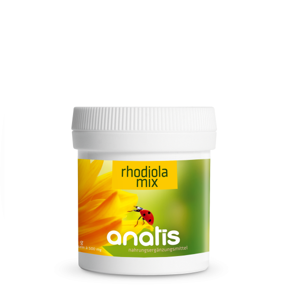 Rhodiola Mix Anatis Nahrungsergänzungsmittel 60 Kapseln
