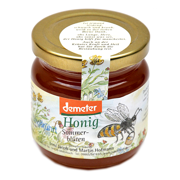 Demeter Bio Honig - Sommerblüten gerührt