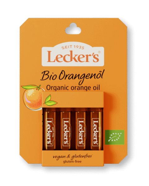 Lecker´s Bio Orangenöl 4x2ml