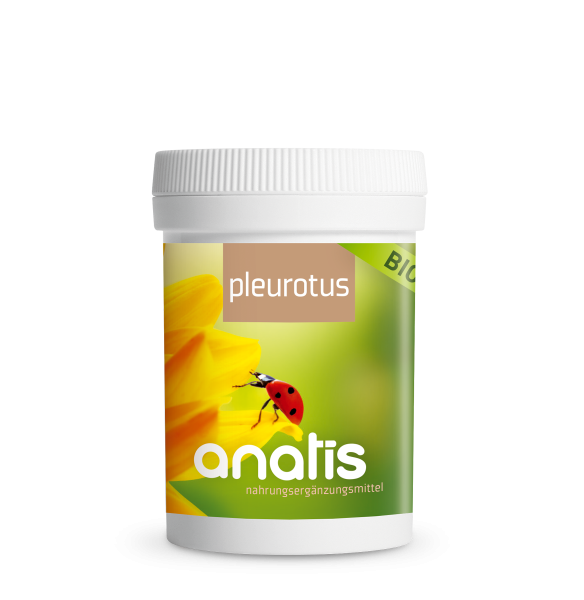 Pleurotus Vitalpilz BIO Anatis Nahrungsergänzungsmittel 90 Kapseln