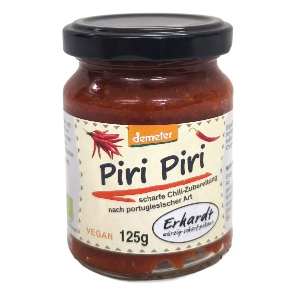 Demeter Piri Piri scharfe Chili-Zubereitung 125g