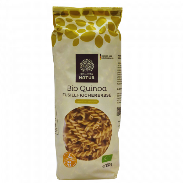 Bio Quinoa Fusilli mit Kicherbse 250g