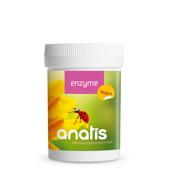 Enzyme Anatis Nahrungsergänzungsmittel 90 Kapseln