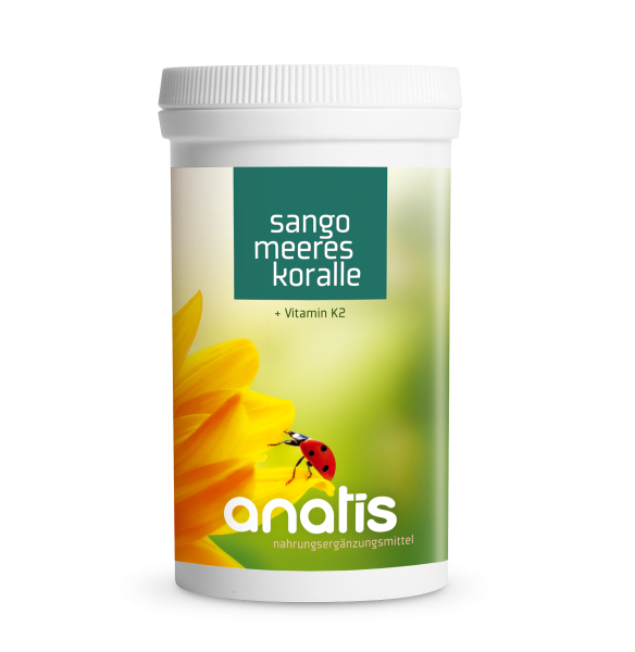 Sango Meeres Koralle Anatis Nahrungsergänzungsmittel 180 Kapseln