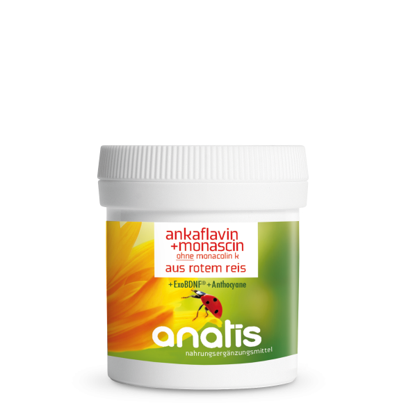 Ankaflavin+Monascin aus rotem Reis +ExoBDNF® Anatis Nahrungsergänzungsmittel