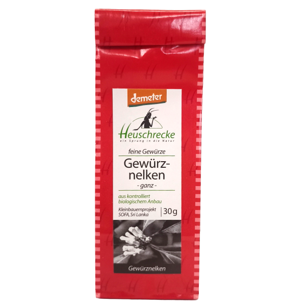 Demeter Gewürznelken -ganz- 30g
