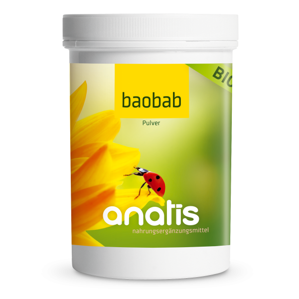 Baobab Pulver BIO Anatis Nahrungsergänzungsmittel