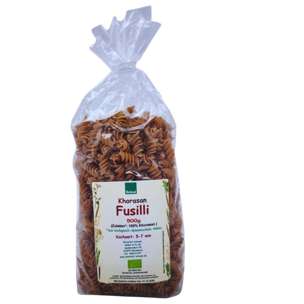 Bioland Khorasan Fusilli 500g