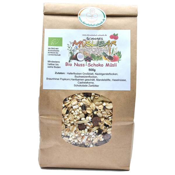 Bio Nuss-Schoko Müsli