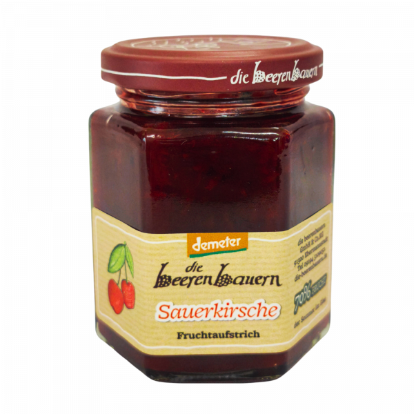Demeter Bio Sauerkirsche Fruchtaufstrich 200g