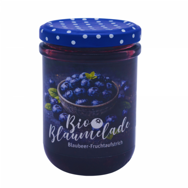 Bio Blaumelade (Heidelbeerfruchtaufstrich) 210g