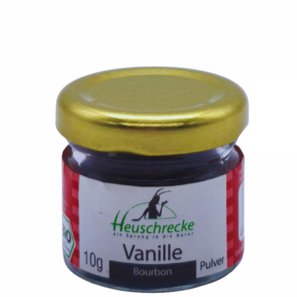 Bio Bourbon Vanille gemahlen 10g
