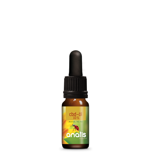CBD-ÖL 10% Anatis Nahrungsergänzungsmittel