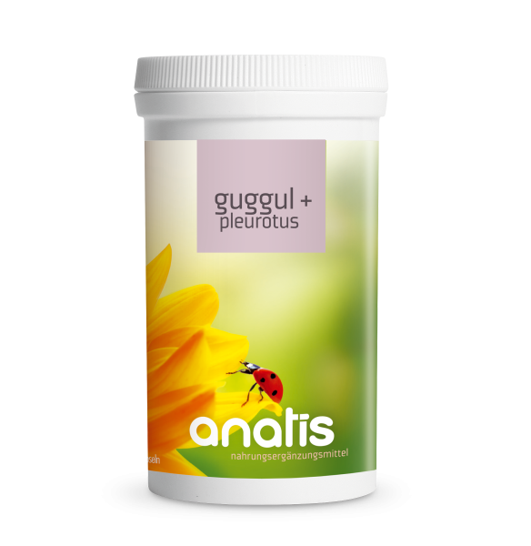 Guggul + Pleurotus Anatis Nahrungsergänzungsmittel 180 Kapseln
