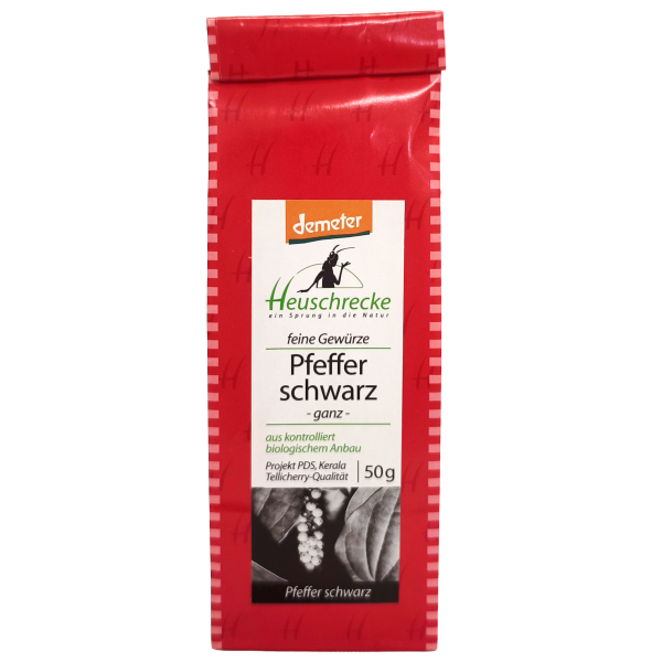 Demeter Pfeffer schwarz -ganz- 50g
